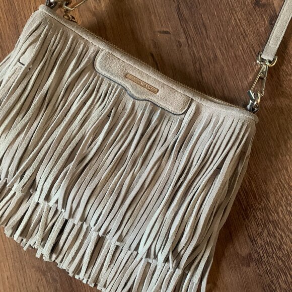 Rebecca Minkoff Suede Fringe Crossbody - Picture 9 of 15
